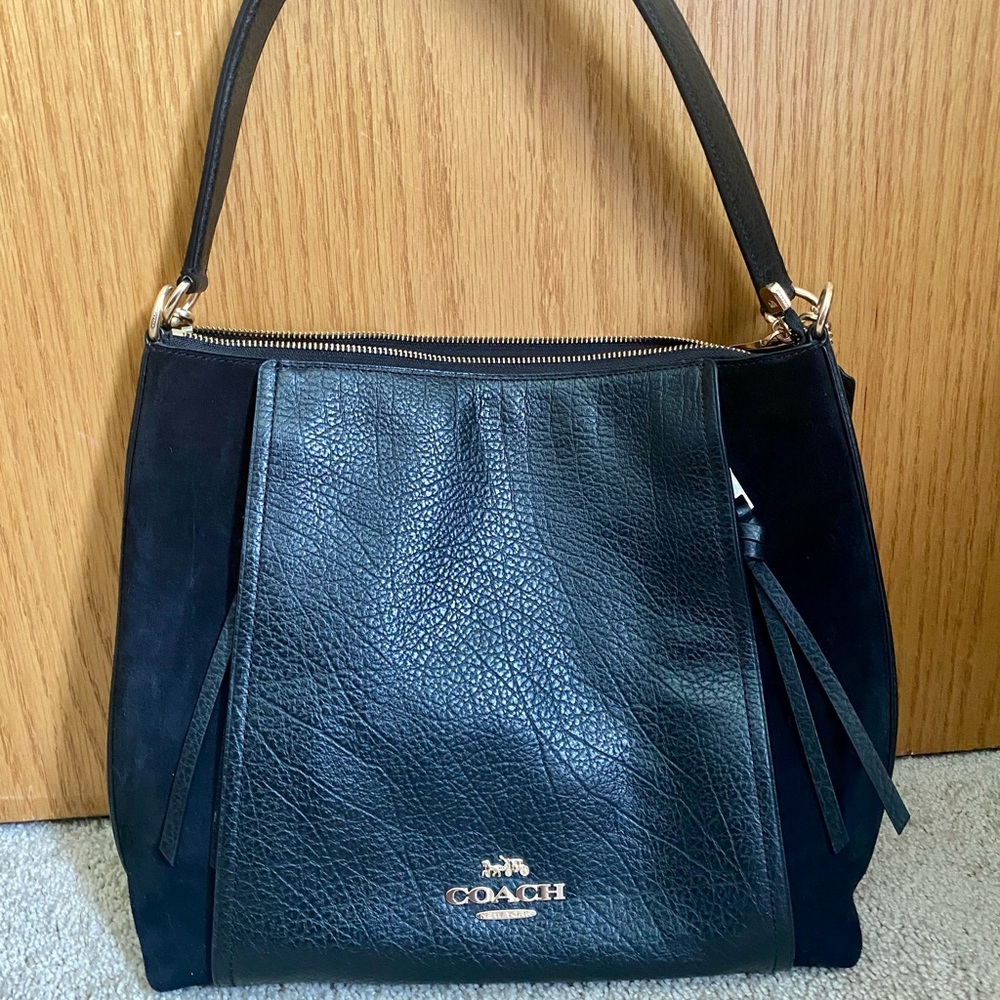 Black Marlon Coach Purse!